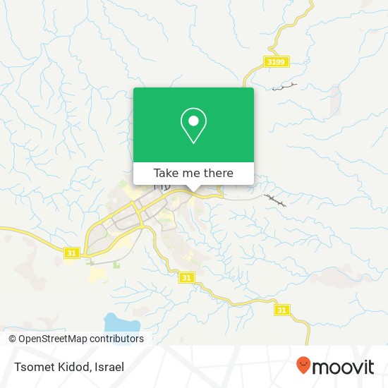 Tsomet Kidod map