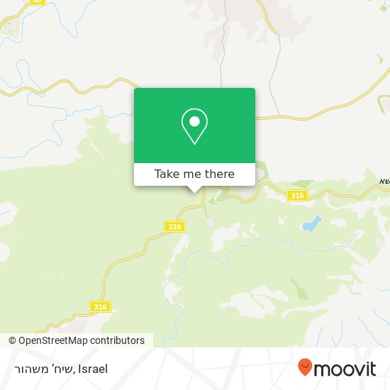 שיח’ משהור map