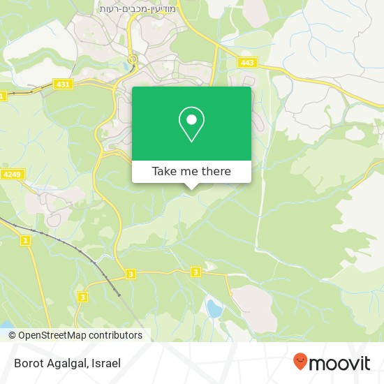 Borot Agalgal map