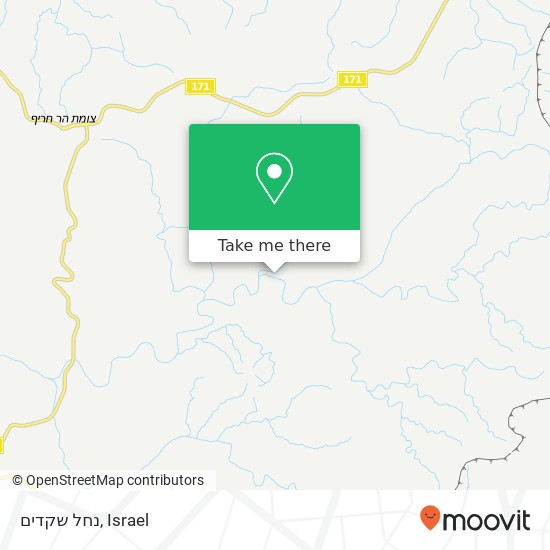 נחל שקדים map