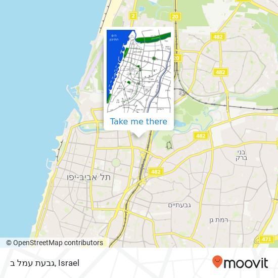 גבעת עמל ב map