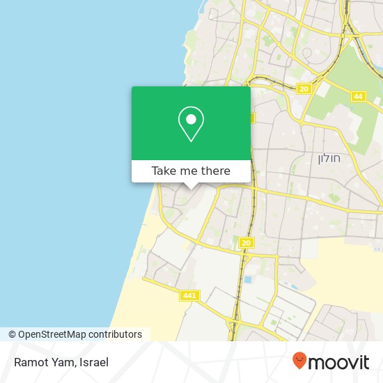 Ramot Yam map