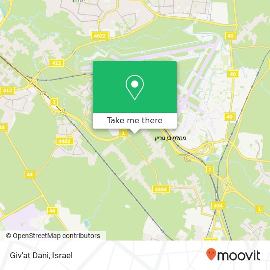 Giv‘at Dani map
