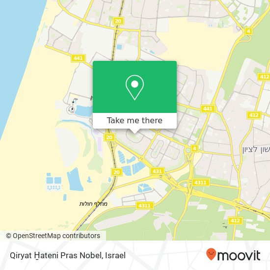 Qiryat H̱ateni Pras Nobel map