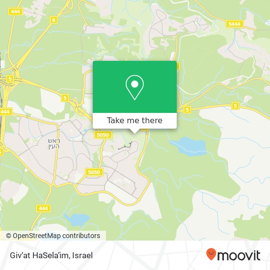 Giv‘at HaSela‘im map