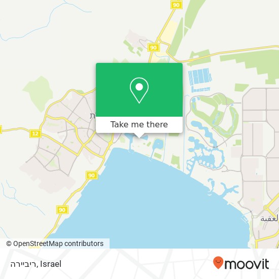 ריביירה map