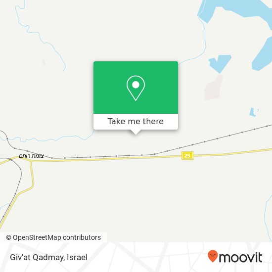 Giv‘at Qadmay map