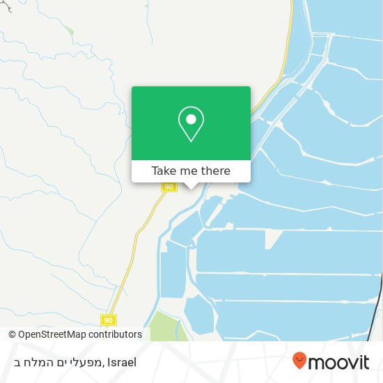 מפעלי ים המלח ב map