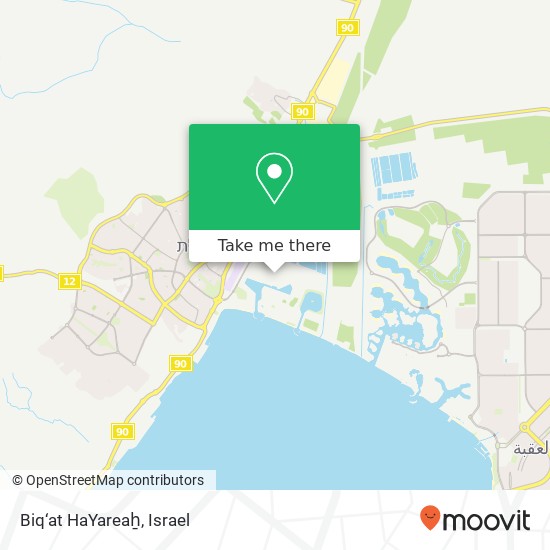 Biq‘at HaYareaẖ map