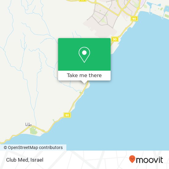 Club Med map