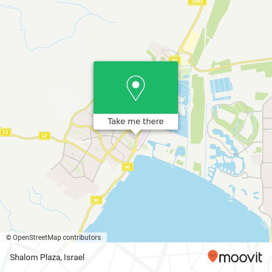Shalom Plaza map