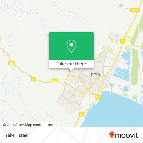 Карта Yahél