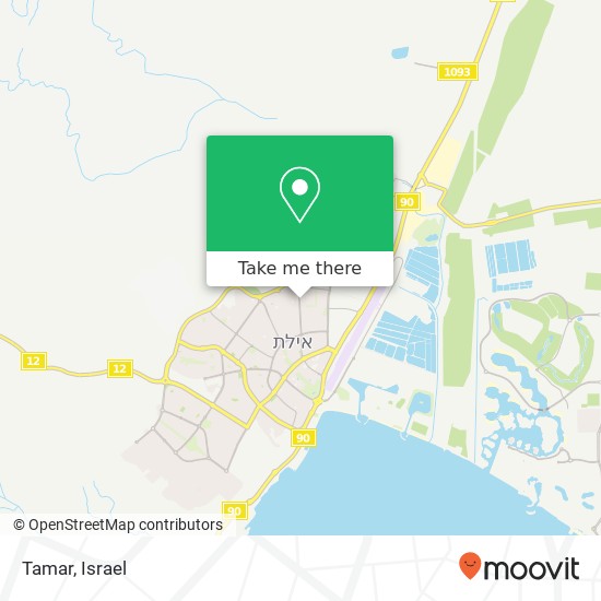 Карта Tamar