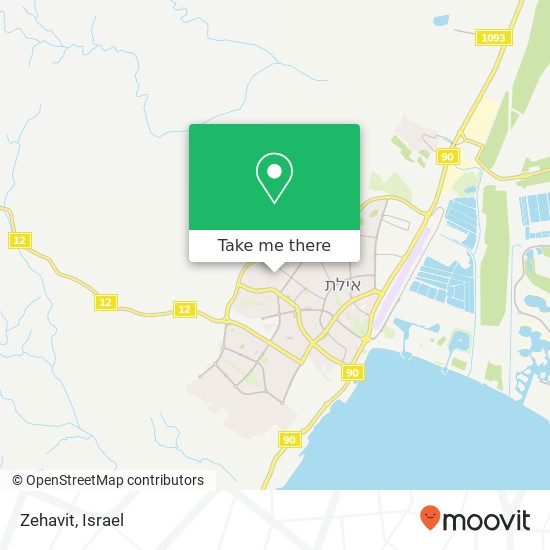 Карта Zehavit