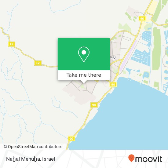 Naẖal Menuẖa map