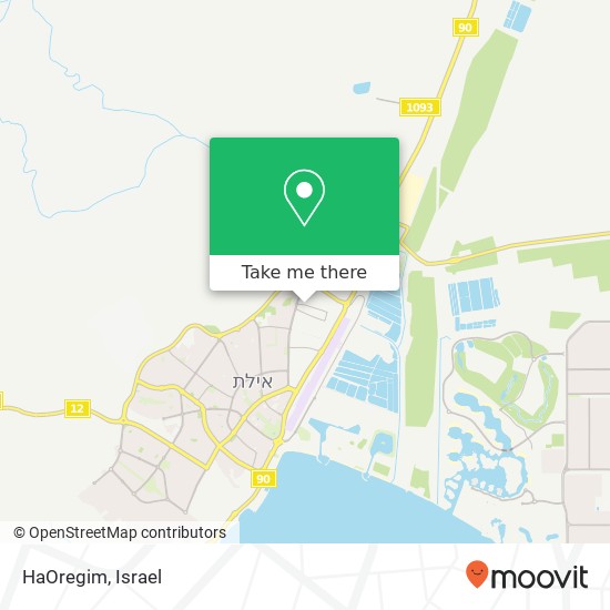 Карта HaOregim