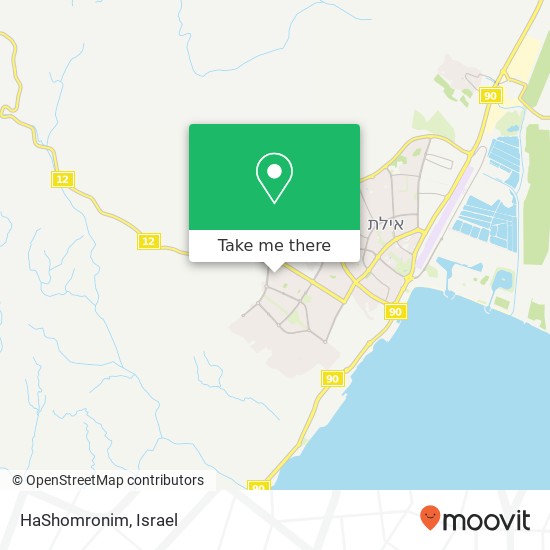 HaShomronim map