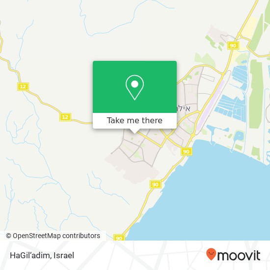 Карта HaGil‘adim