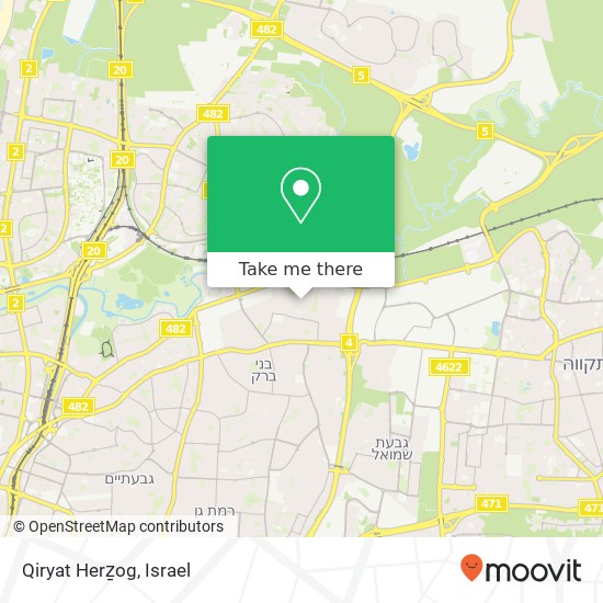 Qiryat Herẕog map
