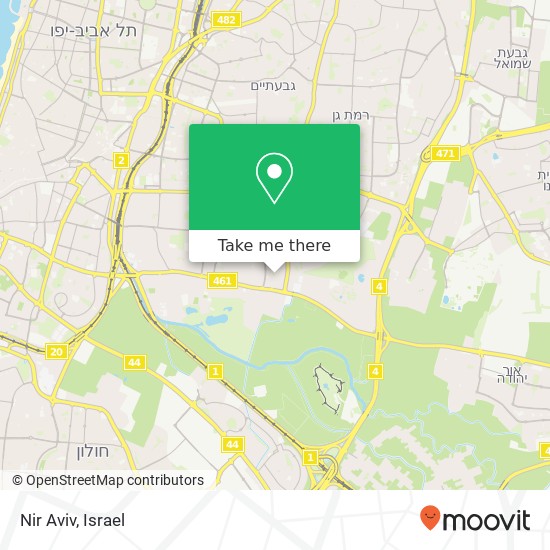 Nir Aviv map