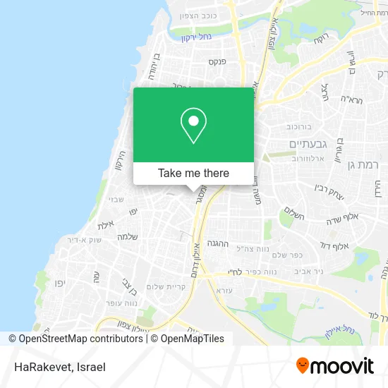 Карта HaRakevet