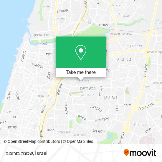 שכונת בורוכוב map