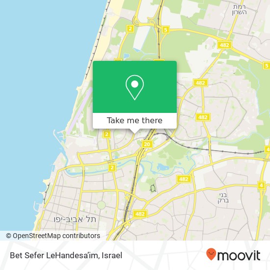 Bet Sefer LeHandesa’im map