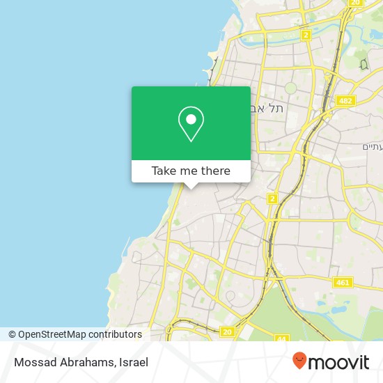Mossad Abrahams map