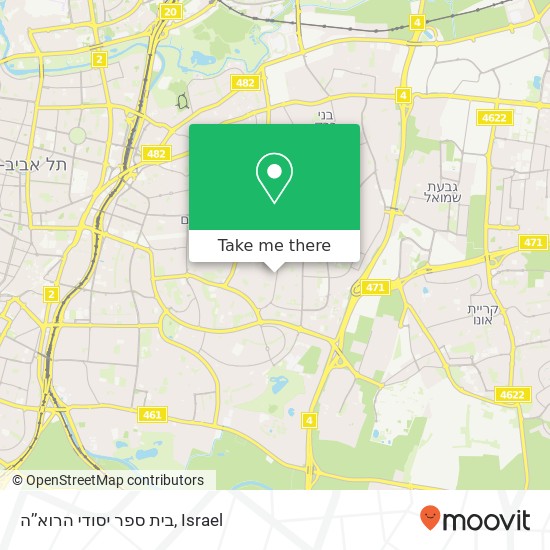 בית ספר יסודי הרוא’’ה map