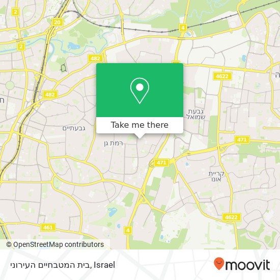 בית המטבחיים העירוני map