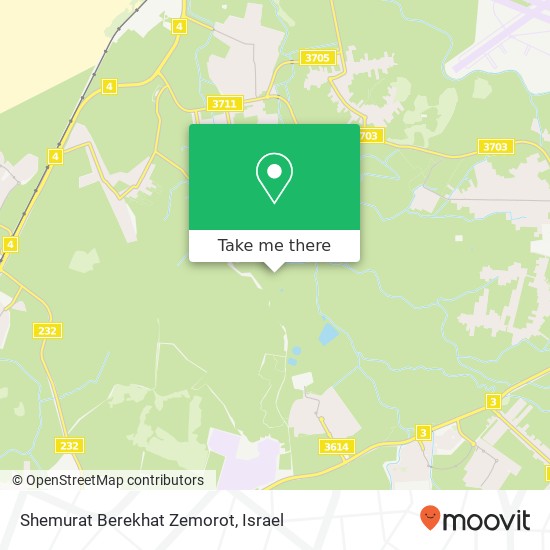 Shemurat Berekhat Zemorot map