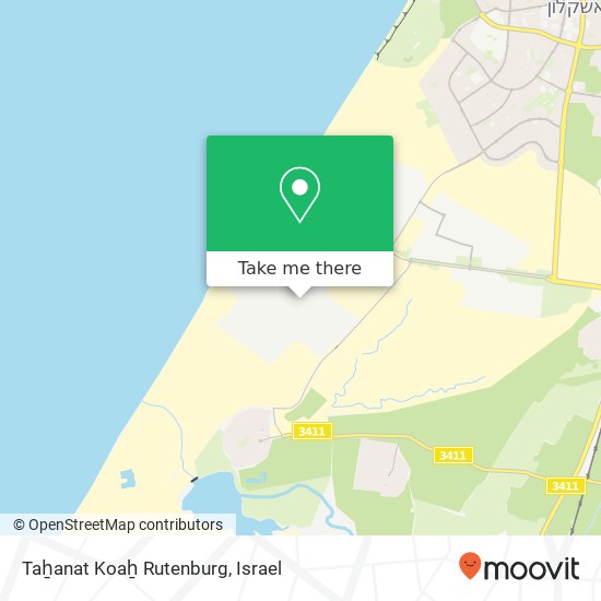 Taẖanat Koaẖ Rutenburg map