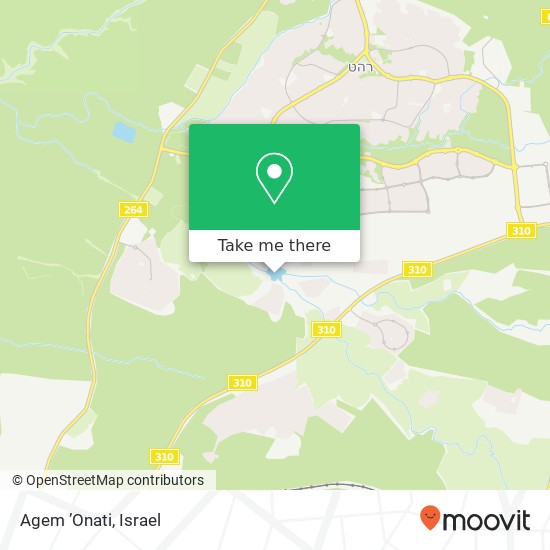 Agem ’Onati map