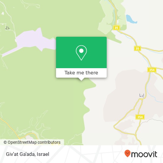 Giv’at Ga’ada map