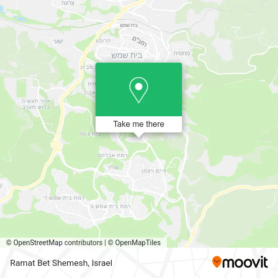Карта Ramat Bet Shemesh