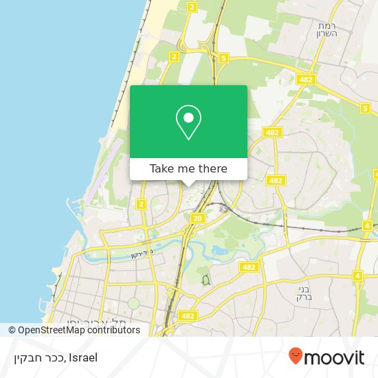 ככר חבקין map