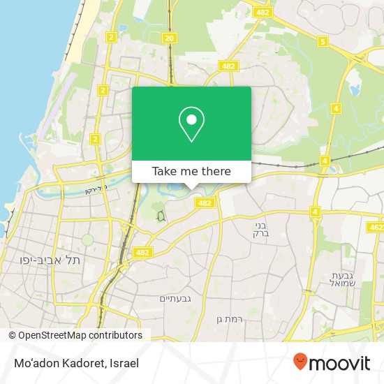 Карта Mo‘adon Kadoret