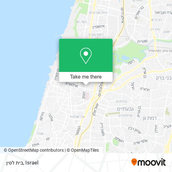 בית לסין map