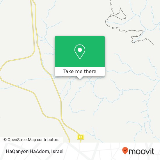 HaQanyon HaAdom map