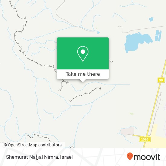 Карта Shemurat Naẖal Nimra