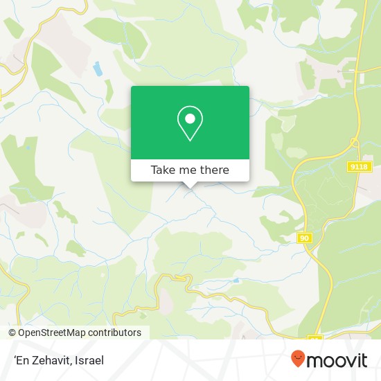 Карта ‘En Zehavit