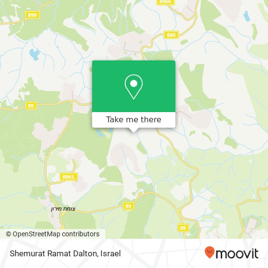 Shemurat Ramat Dalton map