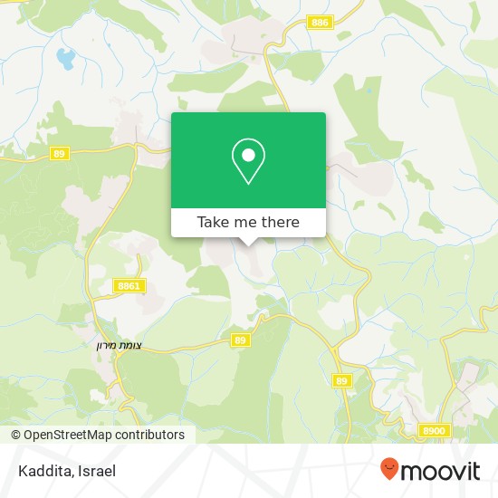 Kaddita map