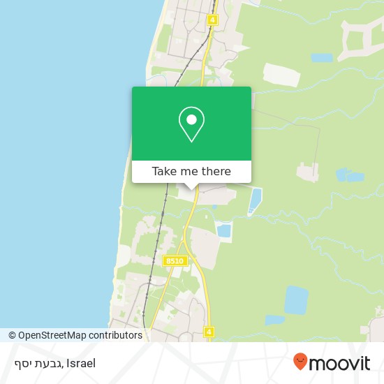 גבעת יסף map