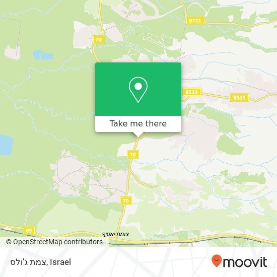 צמת ג’ולס map