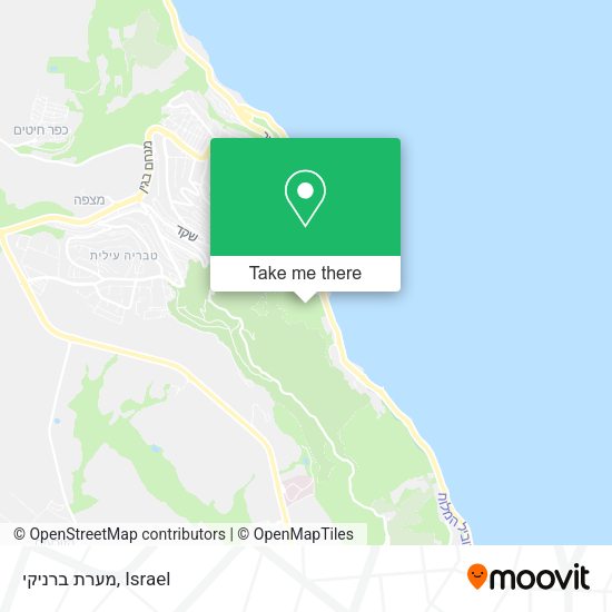 מערת ברניקי map