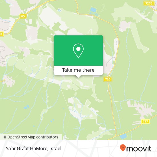 Карта Ya‘ar Giv‘at HaMore