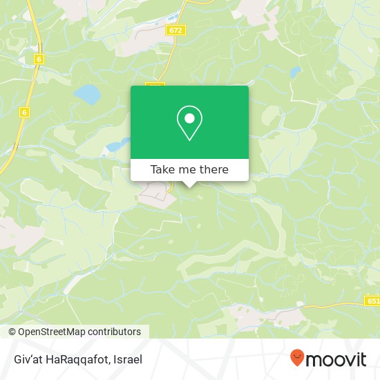 Giv‘at HaRaqqafot map