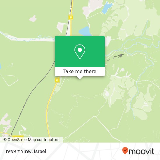 שמורת צפית map