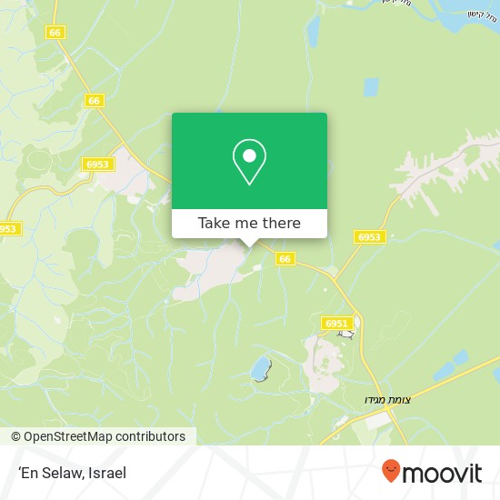 ‘En Selaw map